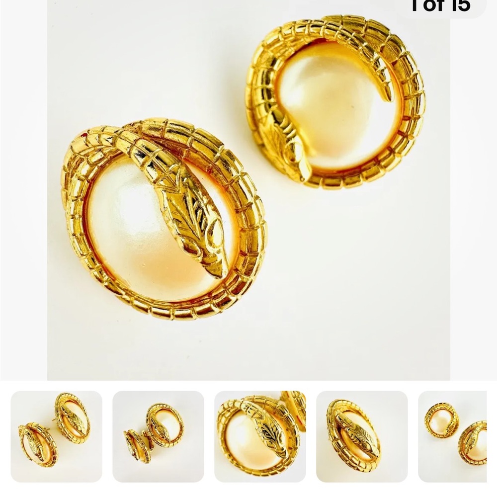 1980’s vintage Givenchy Clip on earrings